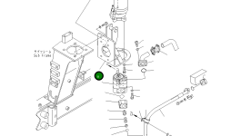 Кронштейн 56D-61-21832 Komatsu