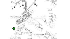 Кронштейн 6162-23-7541 Komatsu