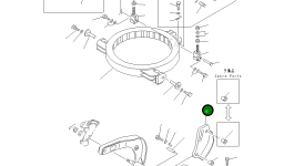 Кронштейн 234-735-5411 Komatsu
