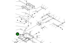 Основание 120-57-31342 Komatsu