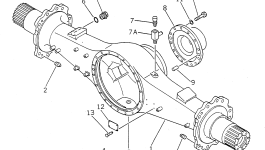 Опора 424-23-13310 Komatsu
