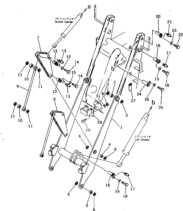 Кронштейн FF7819-36310 Komatsu