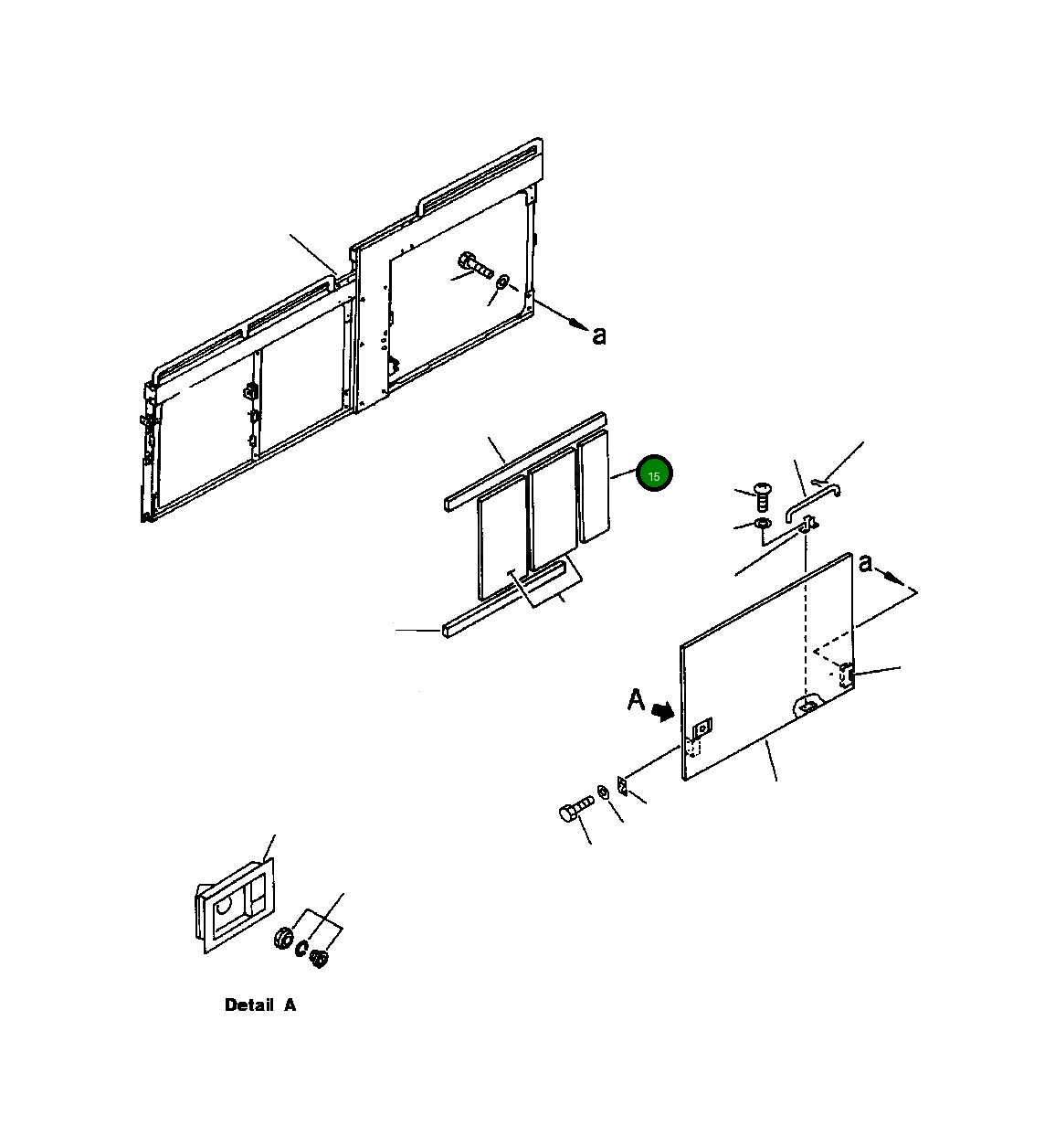 Лист 209-54-54450 Komatsu