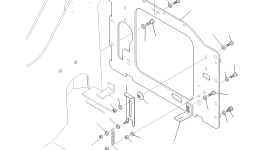 Кронштейн 37A-46-11920 Komatsu