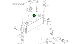 Кронштейн 56D-03-11793 Komatsu