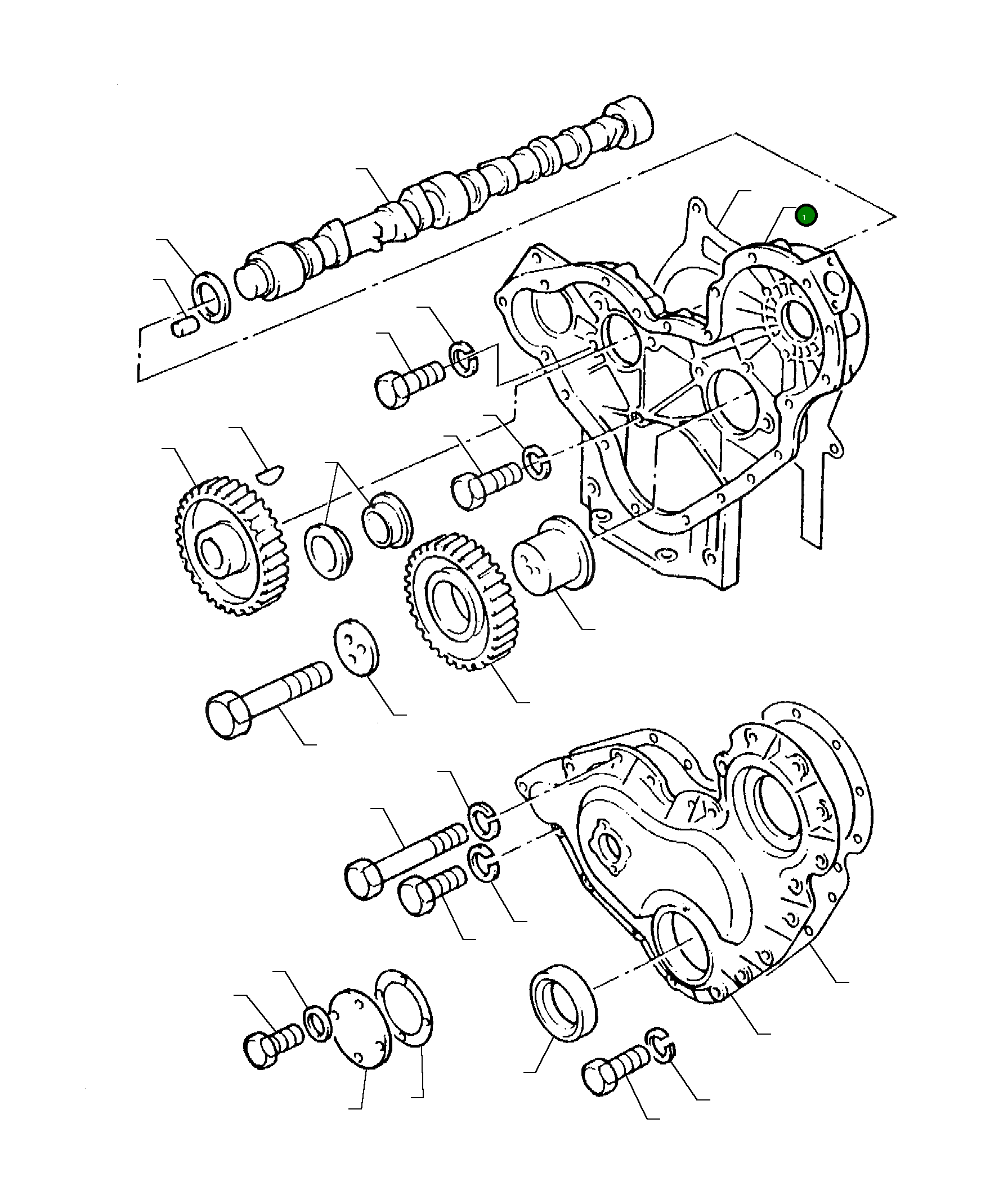 Корпус P37161642 Komatsu