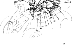 Провод 362-06-13160 Komatsu
