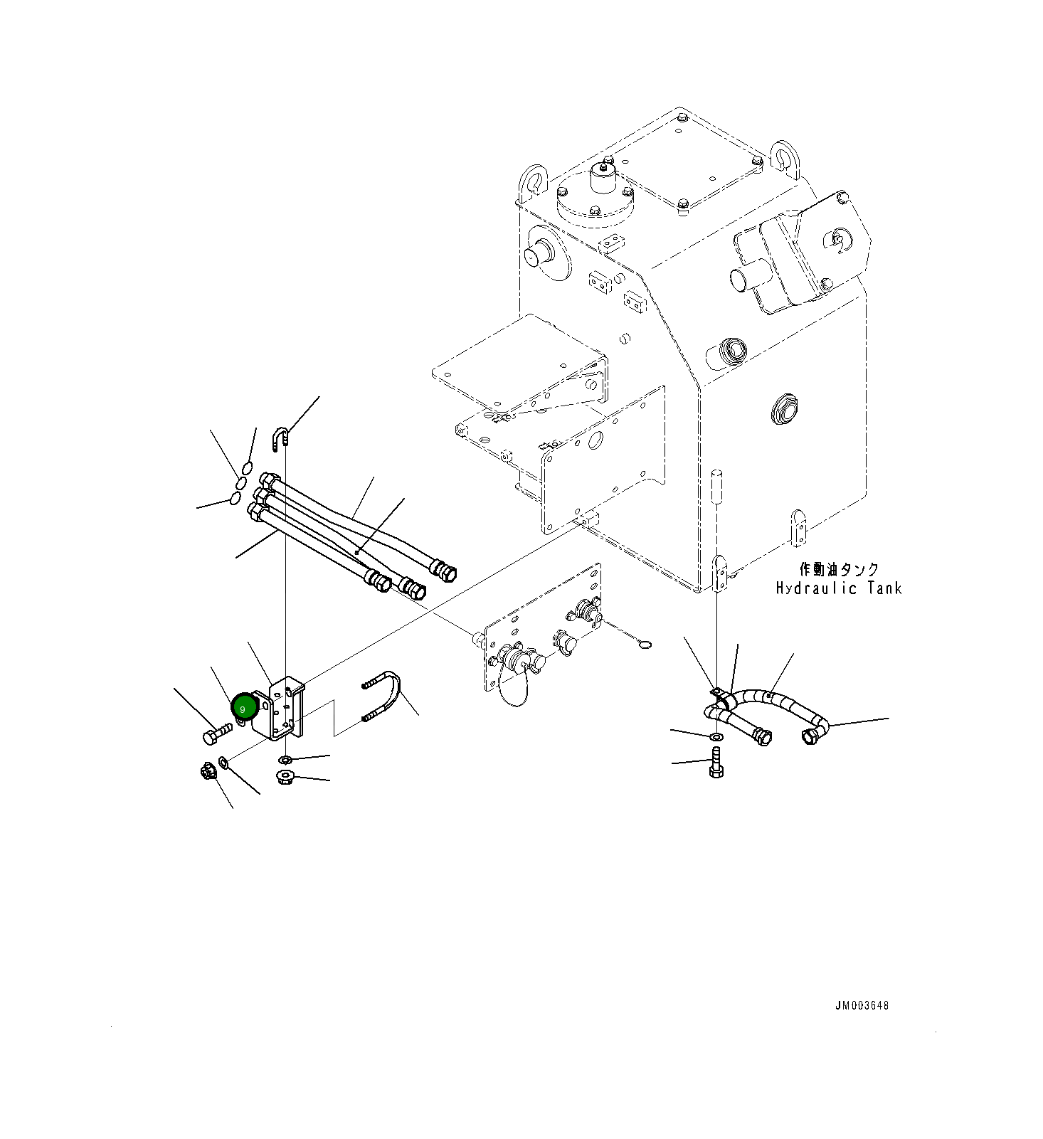 Кронштейн 561-98-85881 Komatsu