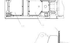 Кронштейн 207-54-KB280 Komatsu