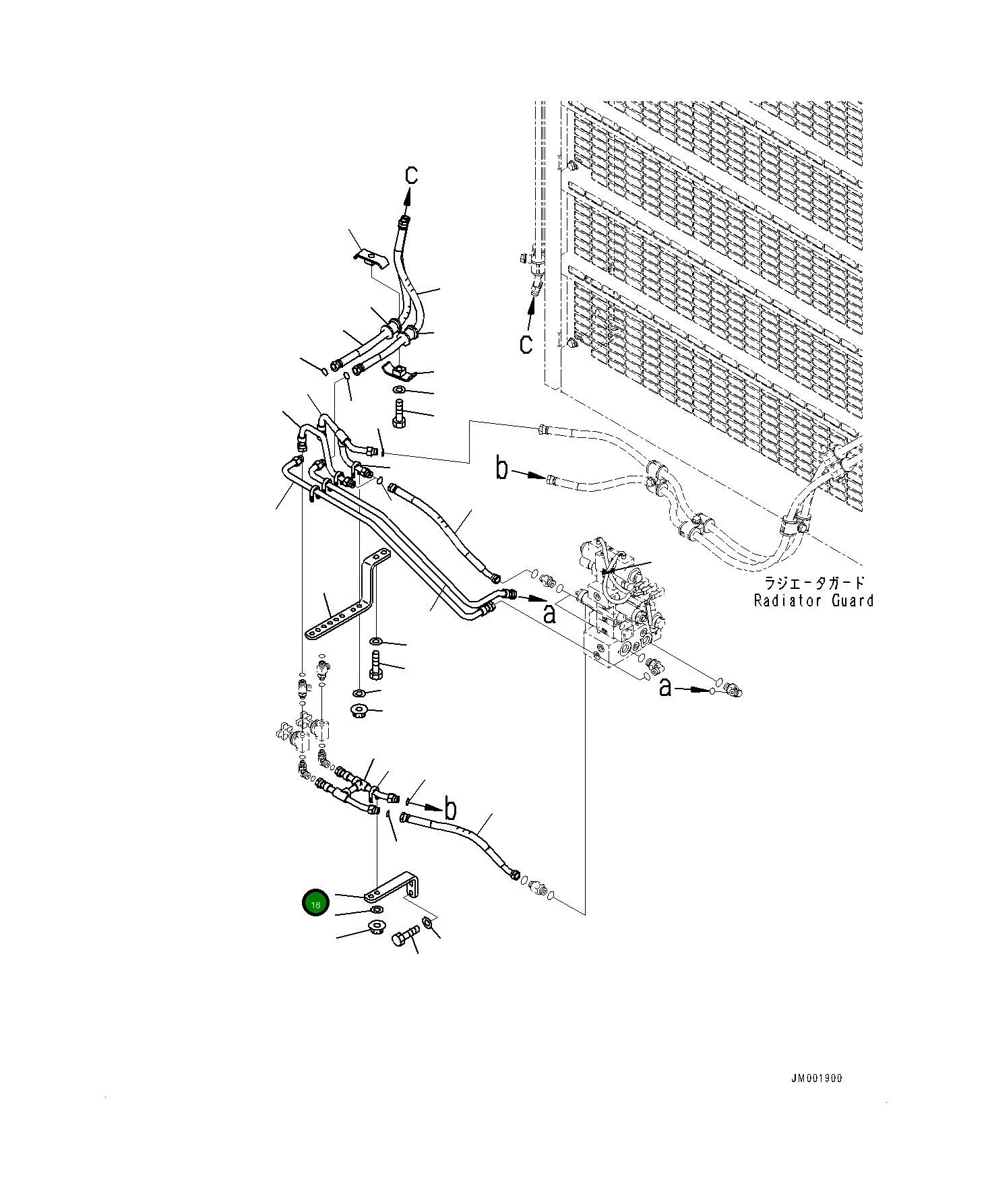 Кронштейн 561-89-87680 Komatsu