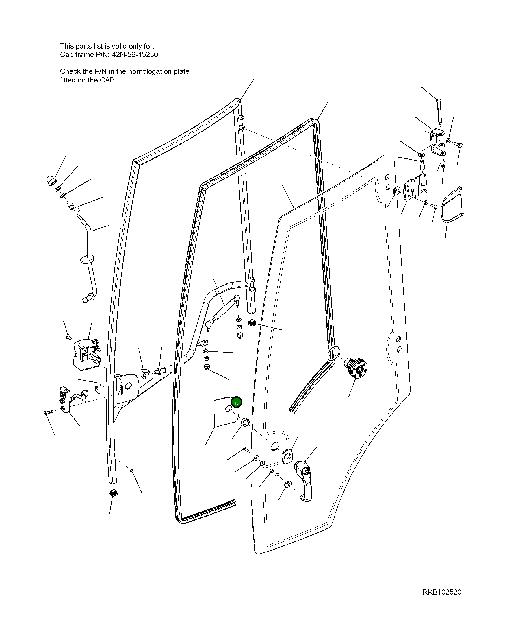 Колпак 32B-54-R3750 Komatsu