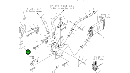 Лист 22U-03-21651 Komatsu