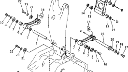 Палец 208-72-23130 Komatsu