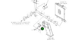 Кронштейн 569-02-82390 Komatsu
