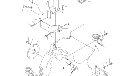 Кронштейн 203-01-67112 Komatsu