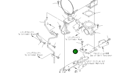 Кронштейн 6737-11-5410 Komatsu
