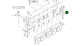 Кронштейн 569-06-82830 Komatsu