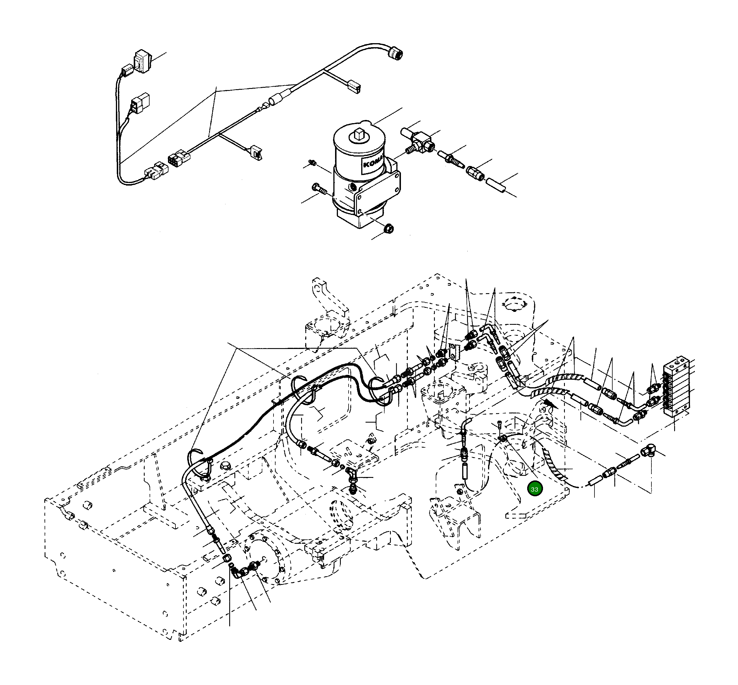 Клипса 42Y-S95-HP02 Komatsu