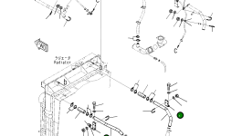 Кронштейн 561-03-82620 Komatsu