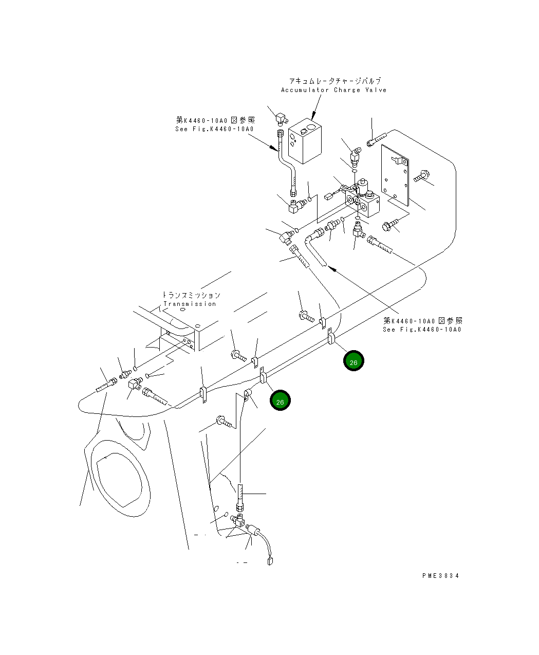 Клипса 04435-51510 Komatsu