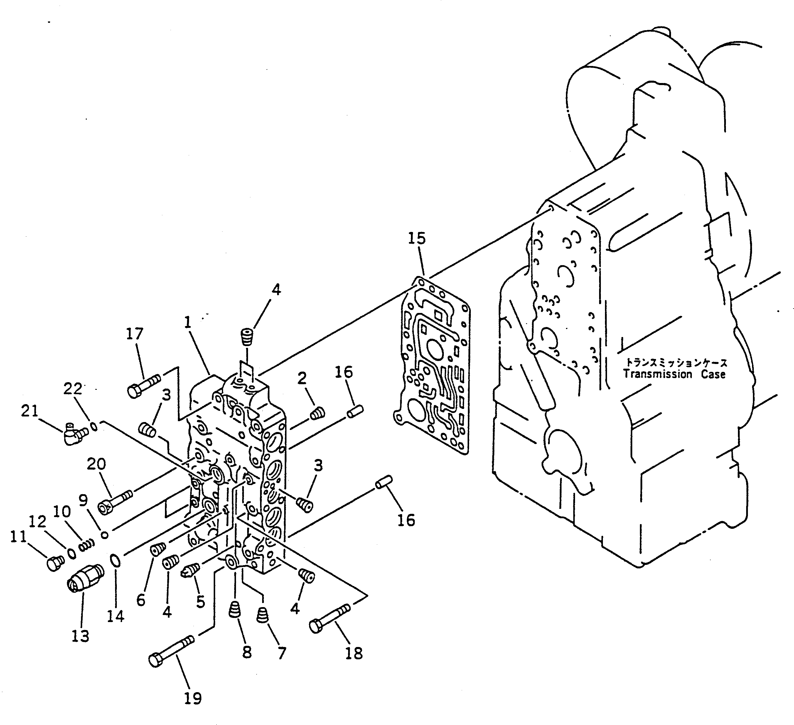 Корпус 714-01-15114 Komatsu