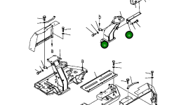 Кронштейн 124-54-54151 Komatsu