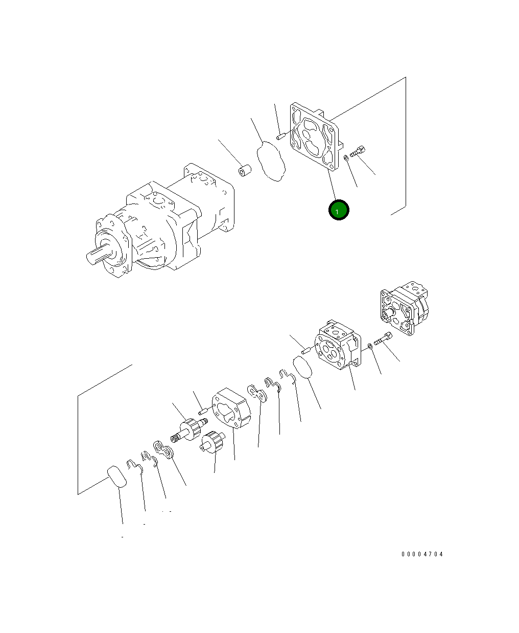 Кронштейн 705-18-03520 Komatsu
