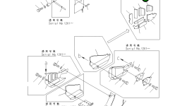 Лист 21J-54-12740 Komatsu