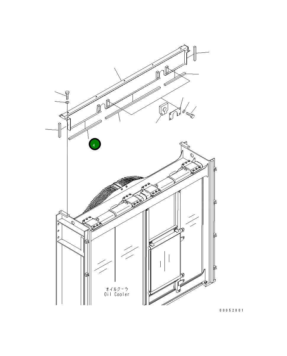 Лист 21T-03-32331 Komatsu