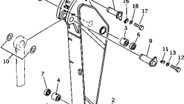 Палец 21N-70-12140 Komatsu