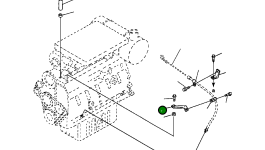 Кронштейн 6736-21-A8420 Komatsu