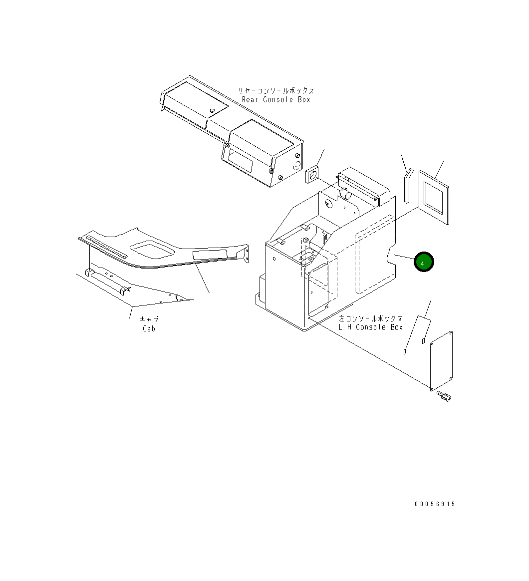 Лист 427-07-21210 Komatsu