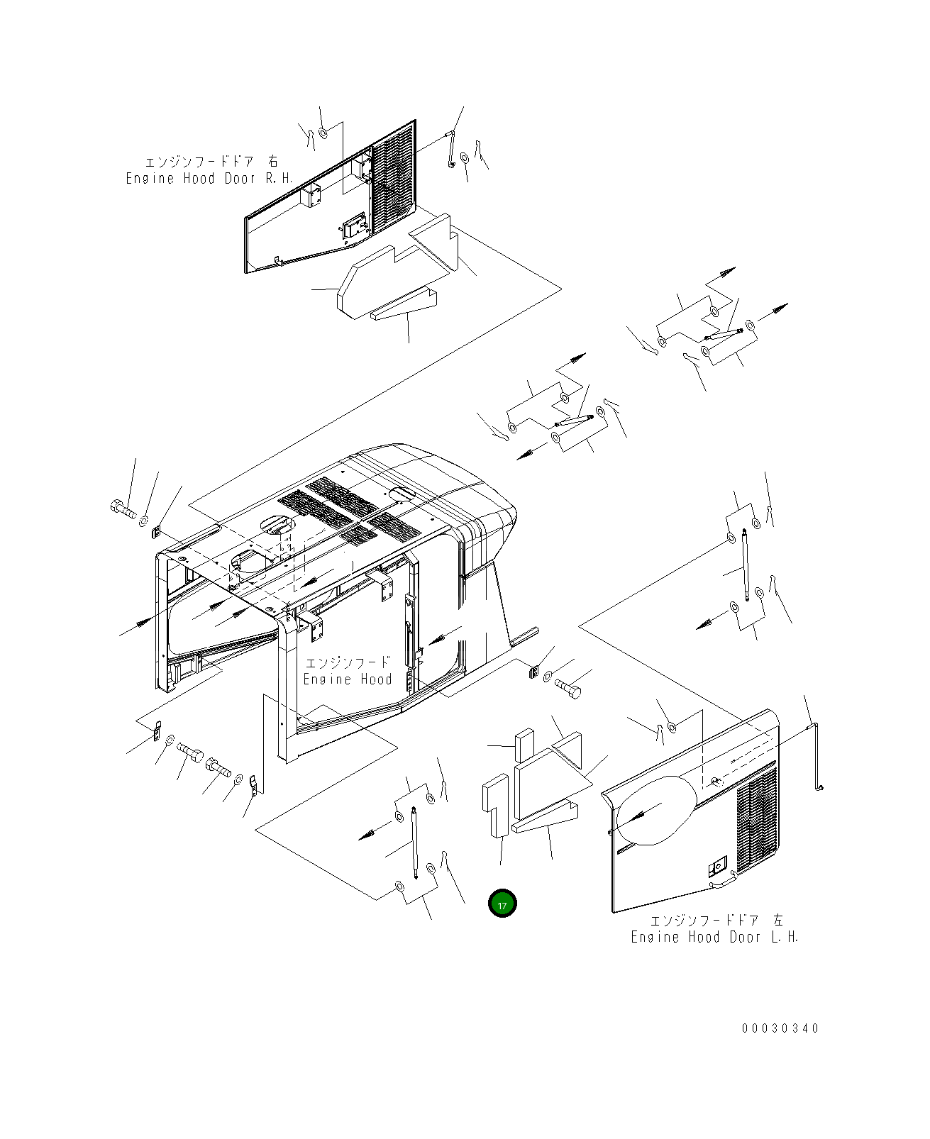 Лист 424-54-31330 Komatsu