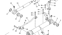 Цилиндр 202-63-74340 Komatsu