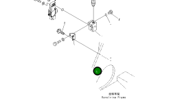 Кронштейн 21M-62-11690 Komatsu
