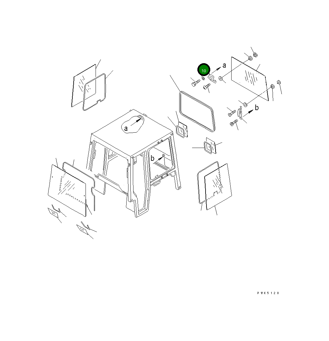 Кронштейн 114-X11-1721 Komatsu