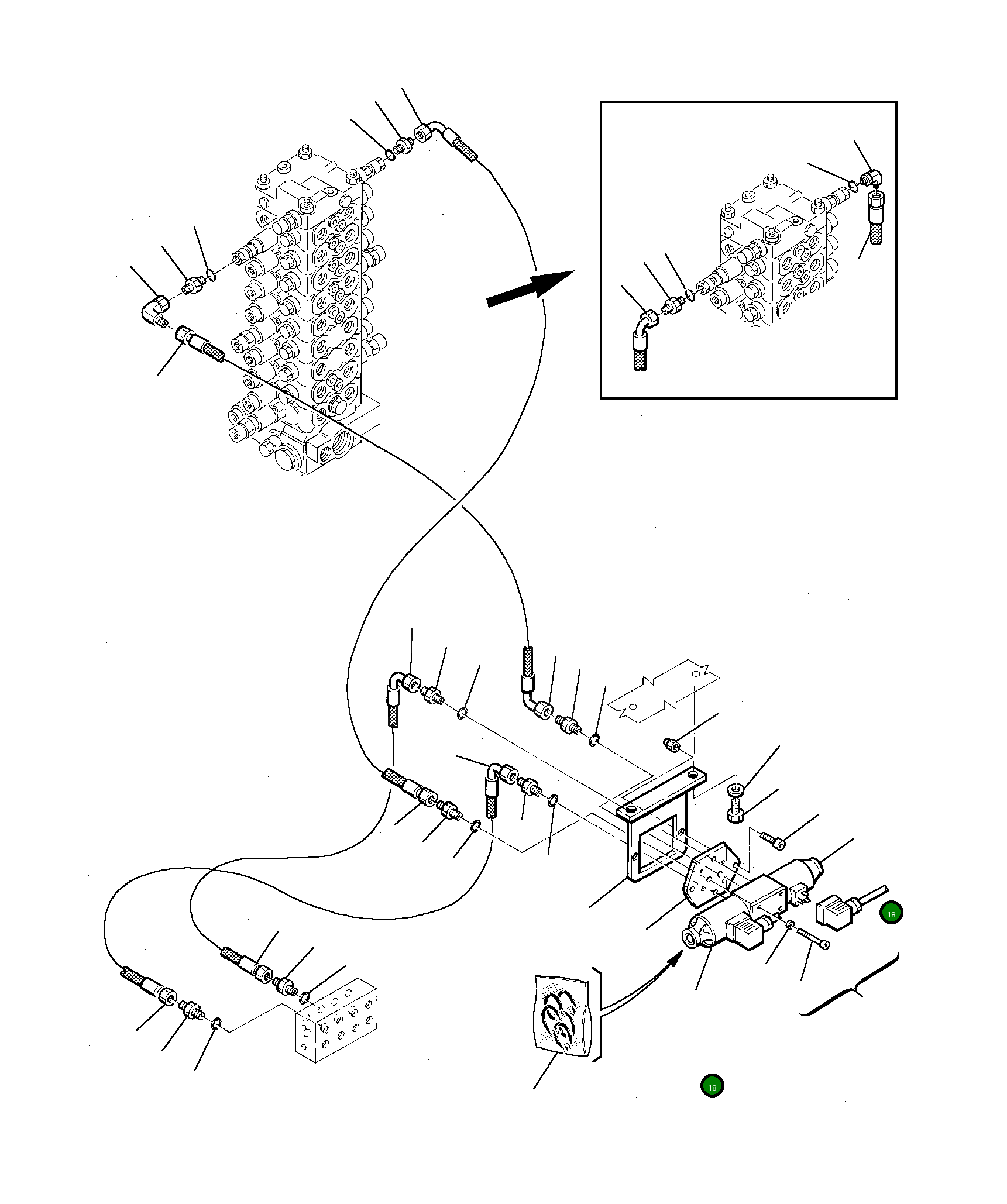 Катушка 21D-60-18220 Komatsu