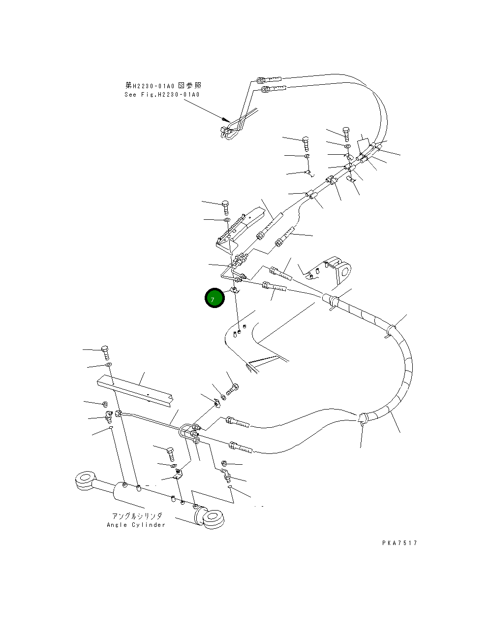 Клипса 124-62-51920 Komatsu