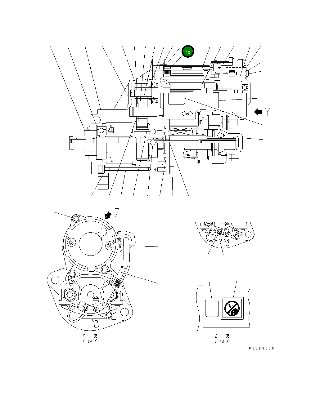 Набивка KD0-24951-0100 Komatsu