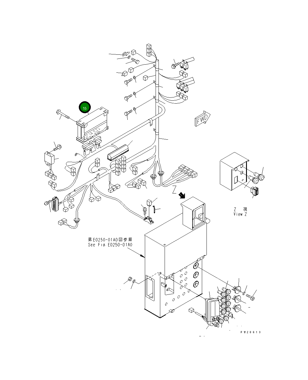 Контроллер 8230-06-1500 Komatsu