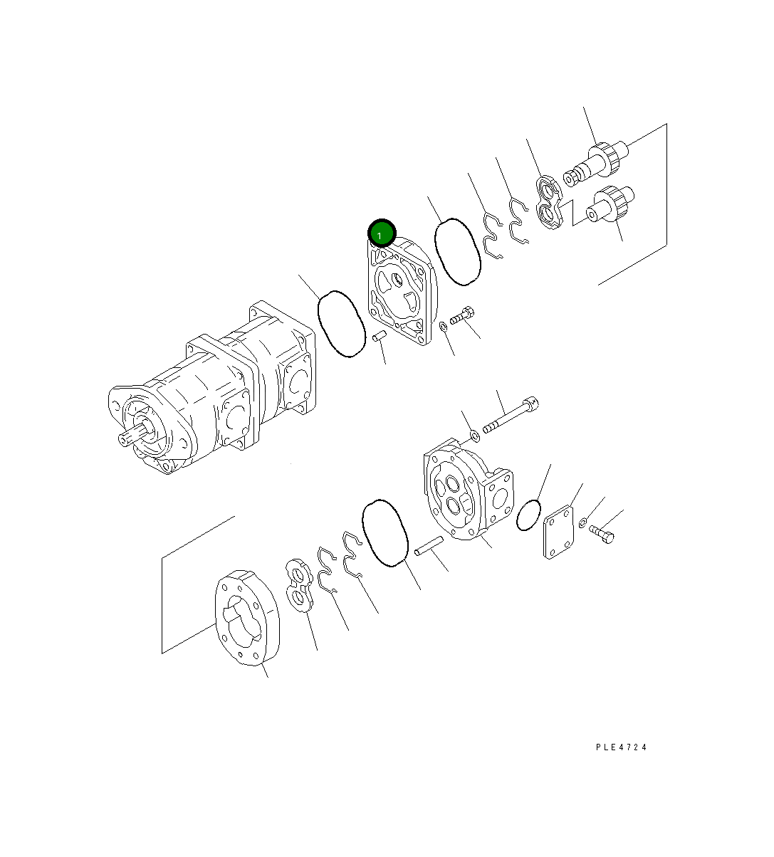 Кронштейн 705-17-02250 Komatsu