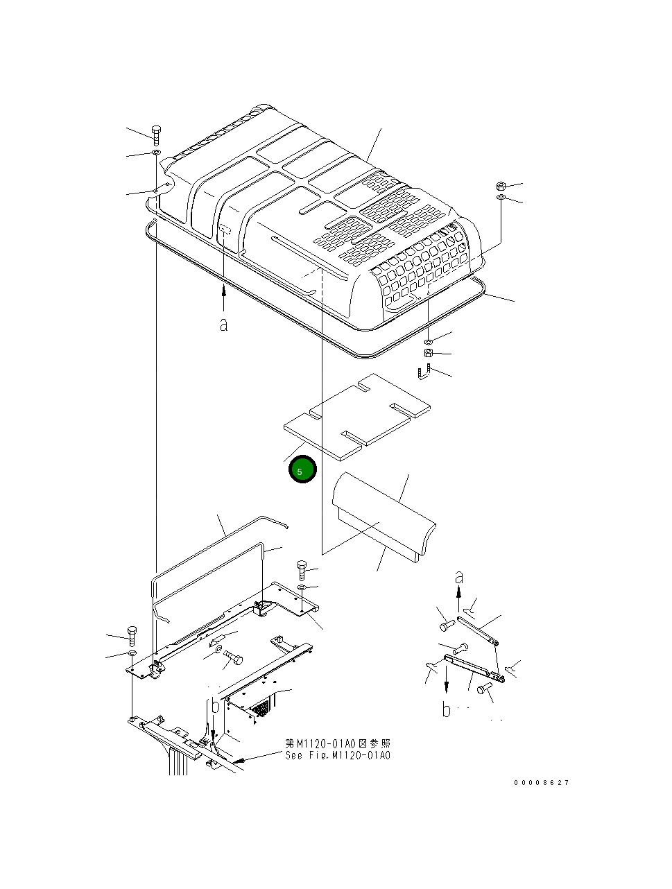 Лист 21M-54-14811 Komatsu