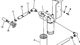 Кронштейн 6715-61-6310 Komatsu