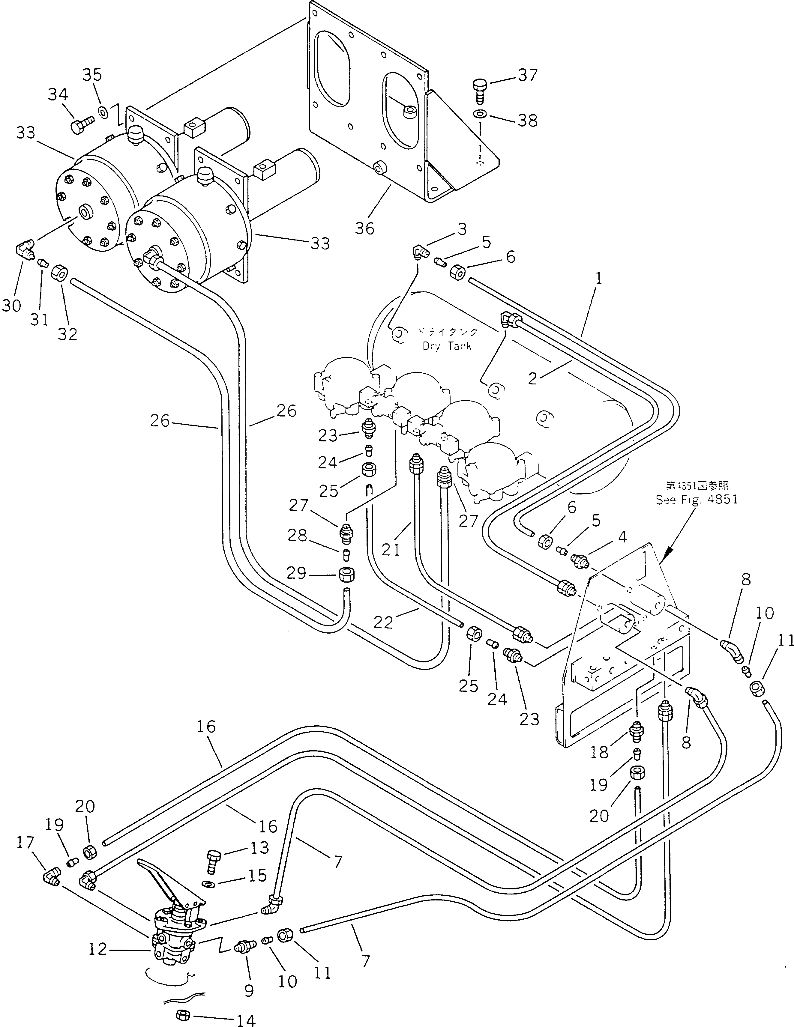 Кронштейн 566-35-42751 Komatsu
