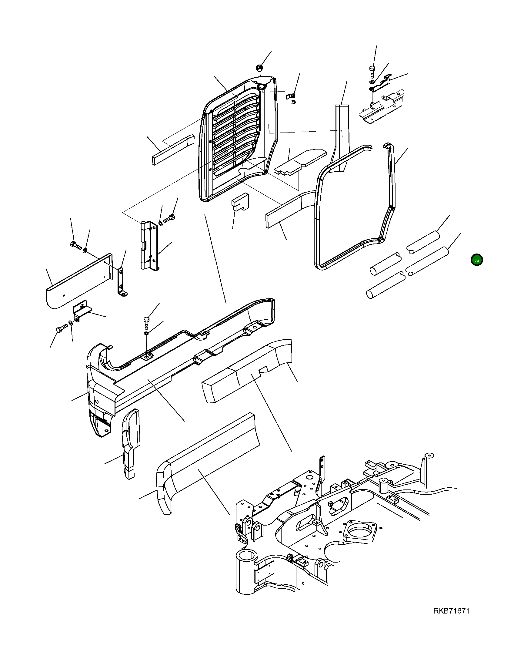 Лист 20W-54-93230 Komatsu