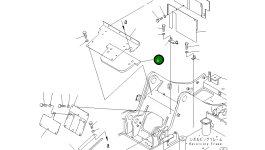 Лист 22U-54-12650 Komatsu