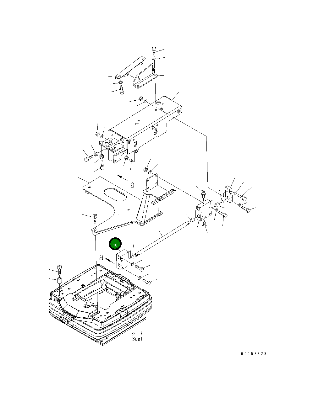 Направляющая 427-40-21211 Komatsu