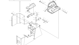 Кронштейн 425-43-38521 Komatsu