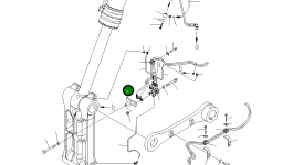 Кронштейн 207-70-K3361 Komatsu