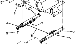 Кронштейн 20Y-54-23951 Komatsu